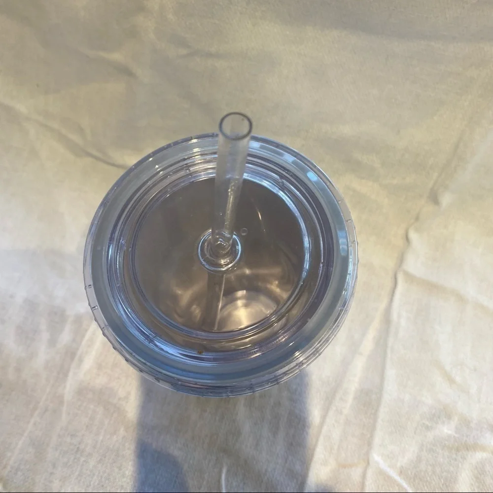 Starbucks  16oz Holographic‎ Tumbler & Straw